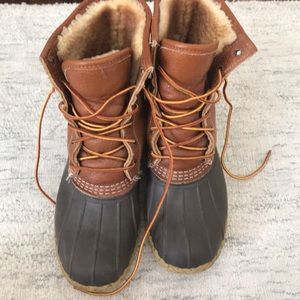 ll bean boots with fur